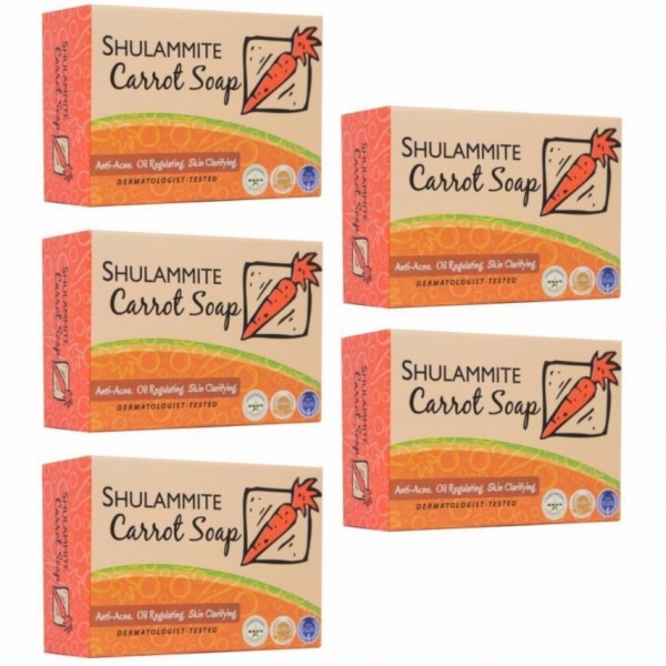 Shulammite Carrot Soap Bar by 5